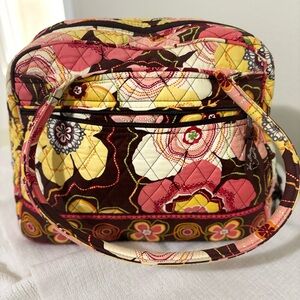 Vera Bradley retired Buttercup pattern laptop travel bag